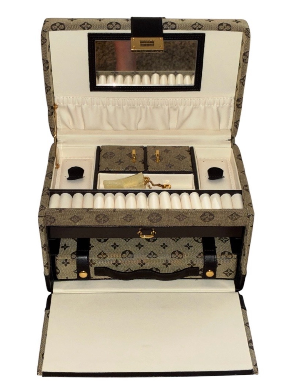 Wolf Design private label 2005 jewelry box with travel box.